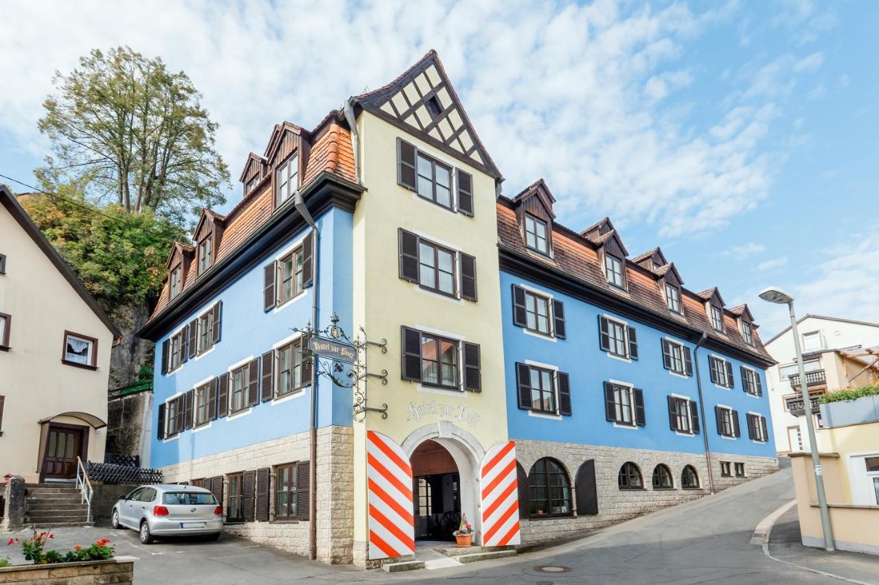 Hotel Zur Post E.K. 魏申费尔德 外观 照片