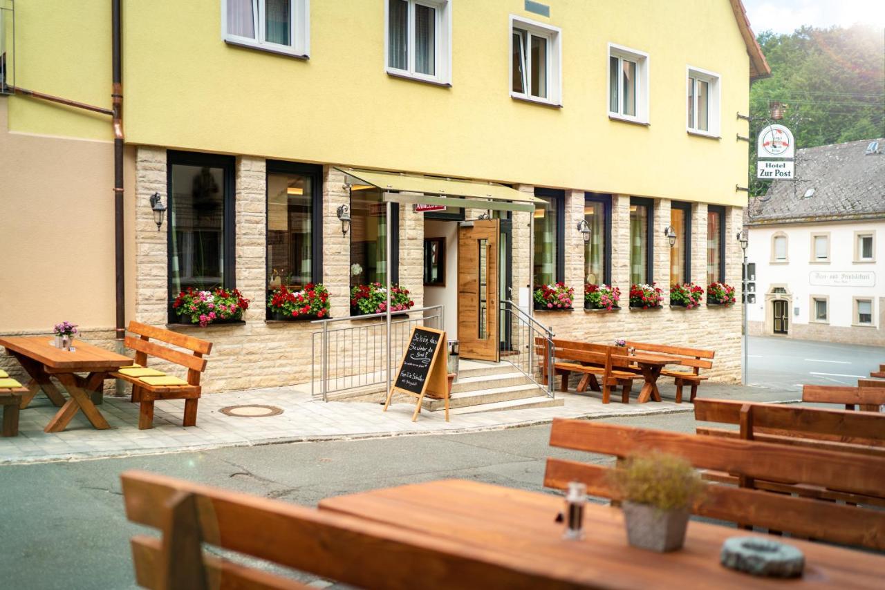 Hotel Zur Post E.K. 魏申费尔德 外观 照片