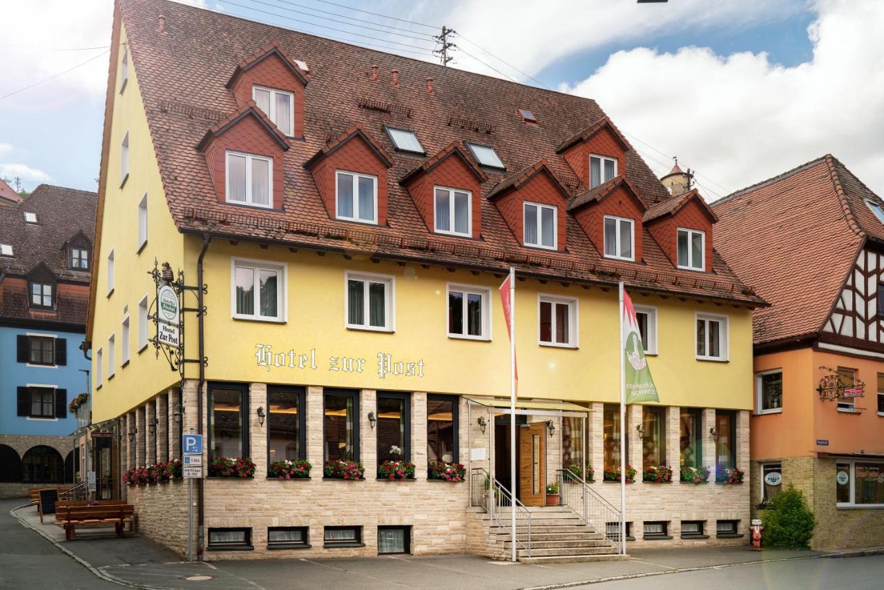 Hotel Zur Post E.K. 魏申费尔德 外观 照片